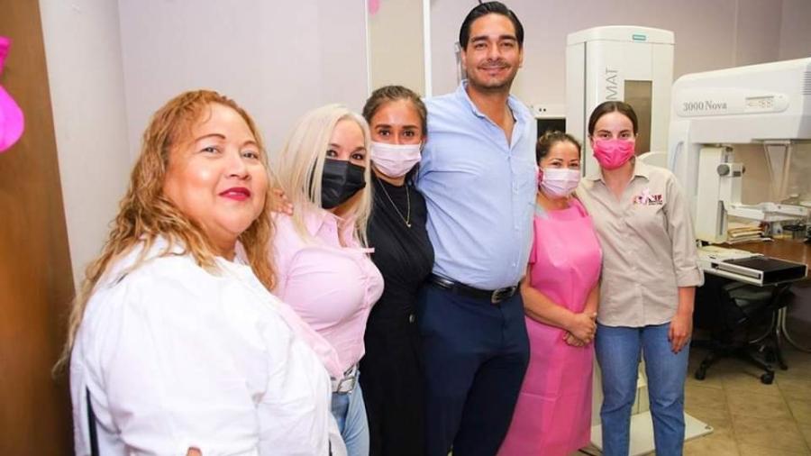 Inauguró Alcalde Carlos Peña Ortiz Campaña de exploración de Mama y toma de mastografías