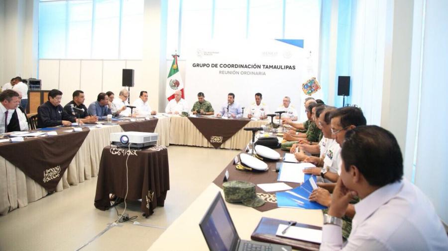 FGCV preside reunión del Grupo de Coordinación Tamaulipas