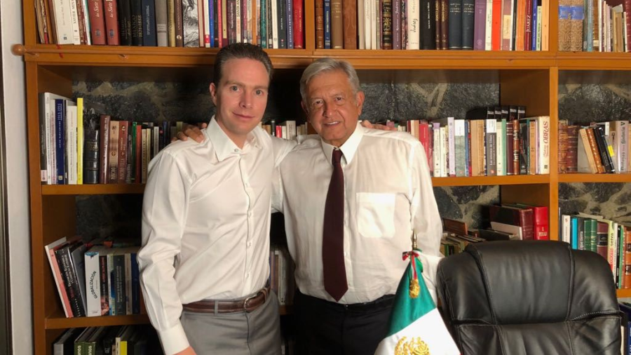 Manuel Velasco, primer gobernador en reunirse con AMLO