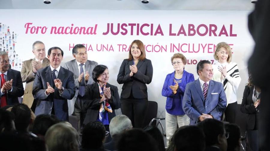 Se lleva a cabo "Foro Nacional, Justicia Laboral, hacia una Transición Incluyente"