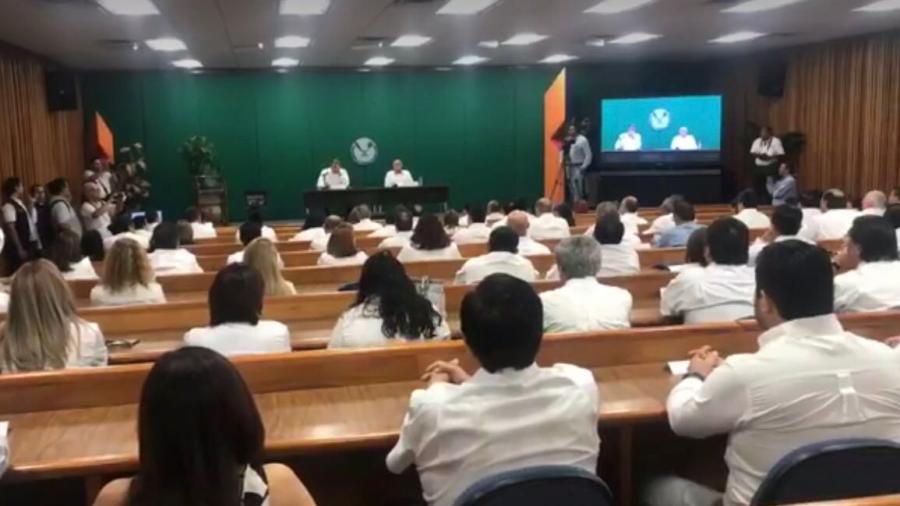 Ante asamblea universitaria presenta recto Plan de Desarrollo 2018-2021