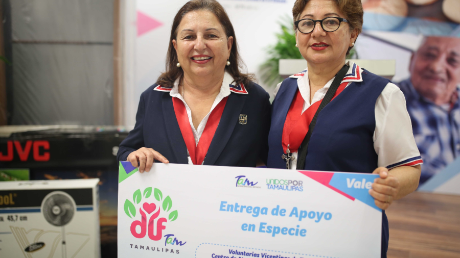 Organizaciones sociales de Tamaulipas reciben equipamiento y apoyos del DIF Estatal