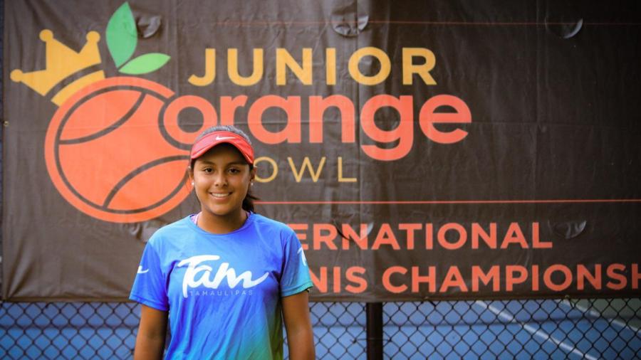 Tamaulipeca Julia González participa en torneo internacional de tenis