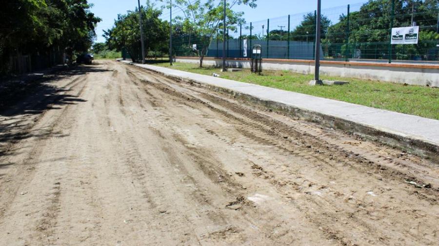 Realiza CSPP labores en el Parque Recreativo "Campo sint&eacute;tico"