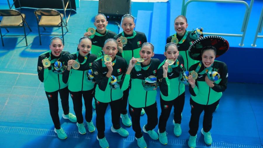 Se ausenta equipo de nado sincronizado de abanderados para JO París