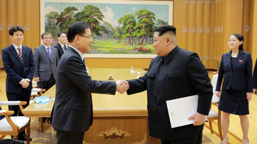 Las dos Coreas acordaron celebrar una cumbre en abril