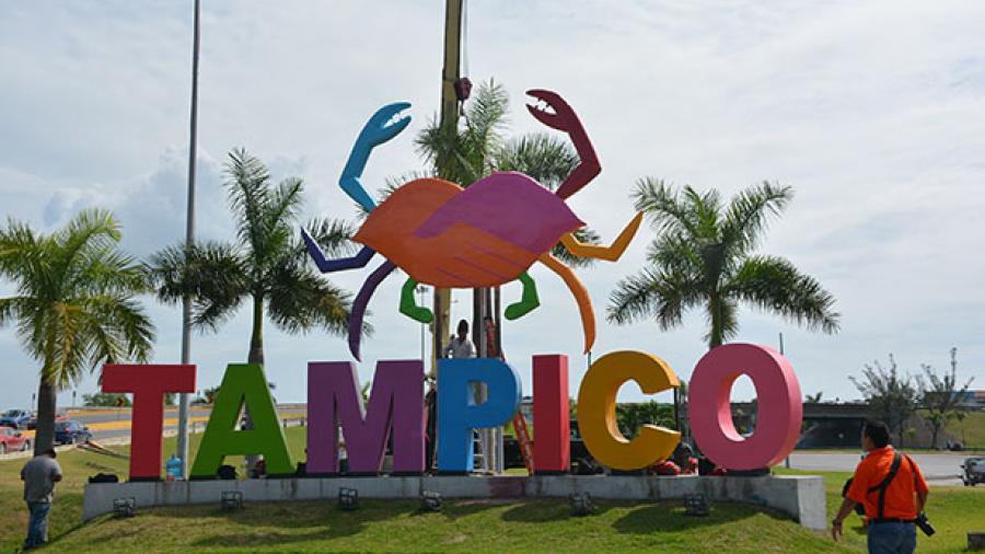 Serán instaladas 13 jaibas monumentales en puntos turísticos de Tampico