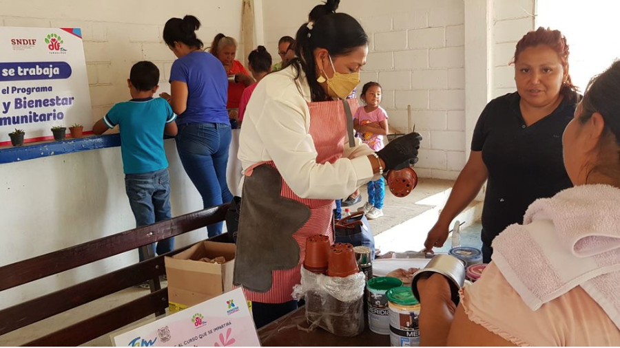 Continúa DIF Tamaulipas impulsando el emprendimiento y autoempleo en las familias de comunidades rurales