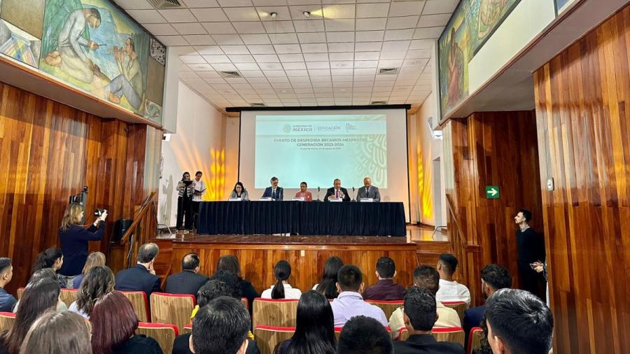 Estudian jóvenes tamaulipecos en Francia con Beca MEXPROTEC