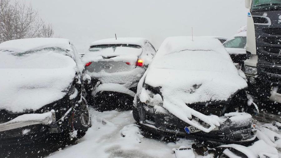 Carambola en Madrid deja 35 heridos