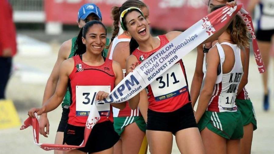 Mexicanas obtienen oro en el Mundial de Pentatlon Moderno