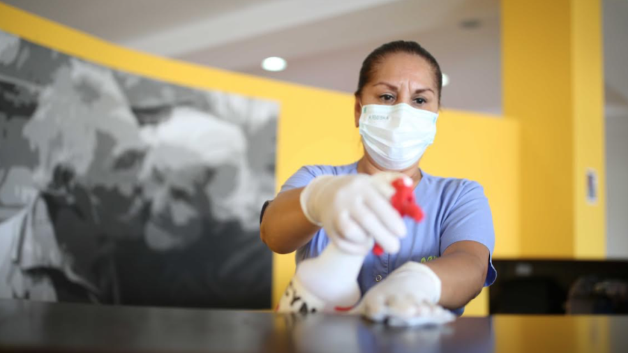 Fueron desinfectados centros asistenciales del DIF Tamaulipas