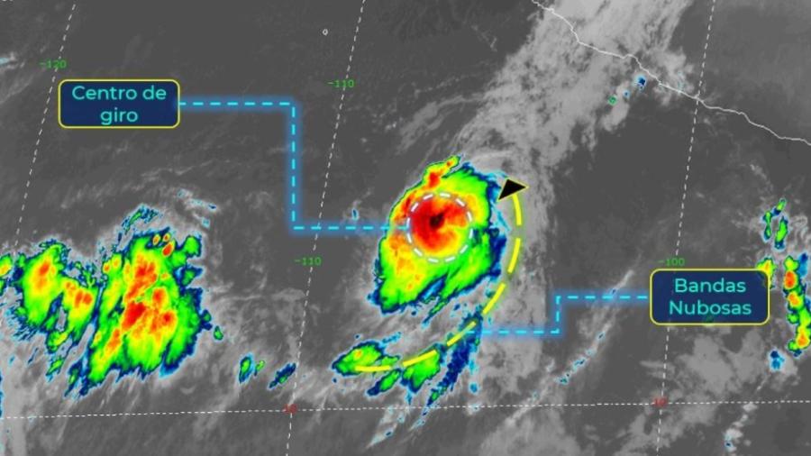 Se forma en el pacifico mexicano la Tormenta Tropical “Norbert”