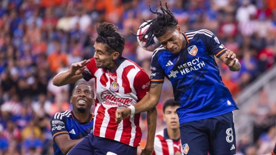 Chivas pierde 3-1 ante Cincinnati en la Leagues Cup