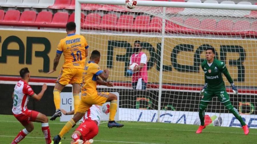 Tigres vence 3-0 al Necaxa en el inicio del Guard1anes