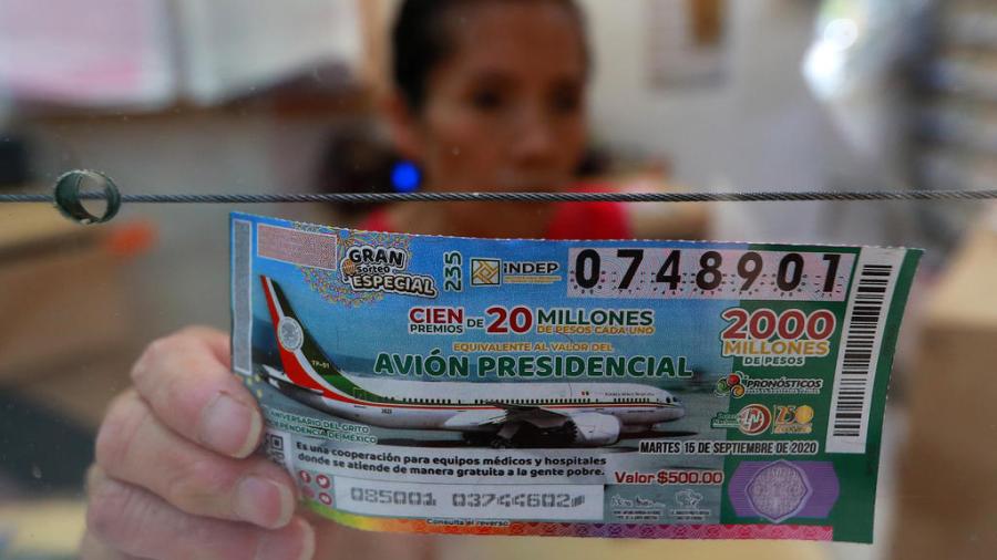 Sólo se han vendido el 35% de los cachitos de la rifa del avión presidencial 