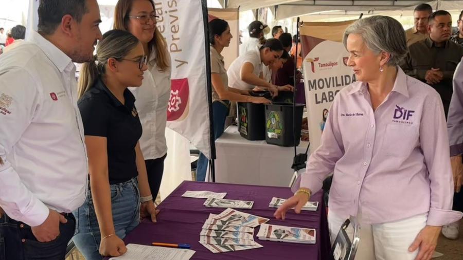 Participa STPS en jornadas asistenciales del DIF Tamaulipas, reafirmando  compromiso de un gobierno humanista y cercano a la gente