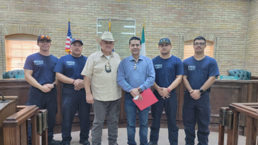 Sostiene Alcalde Mario López reunión de  trabajo con autoridades de Hidalgo, Texas