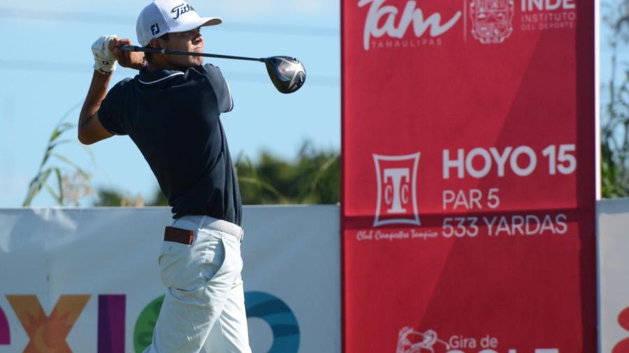 Raúl Pereda encabeza el Tour de Golf Pro Tam