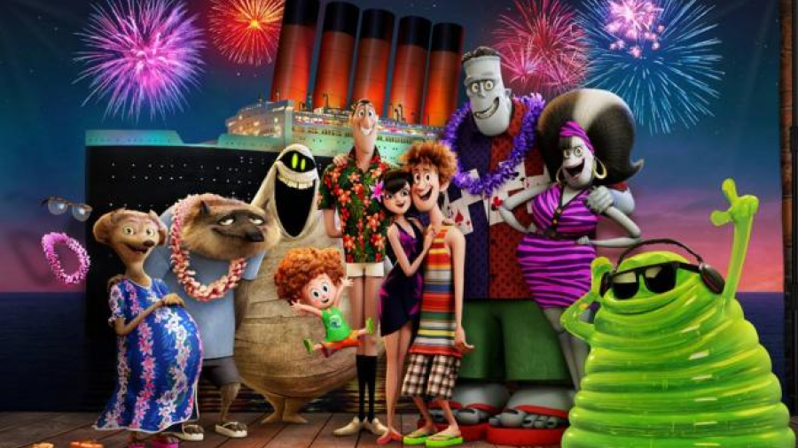 El liderato a taquilla en EU, "Hotel Transylvania 3