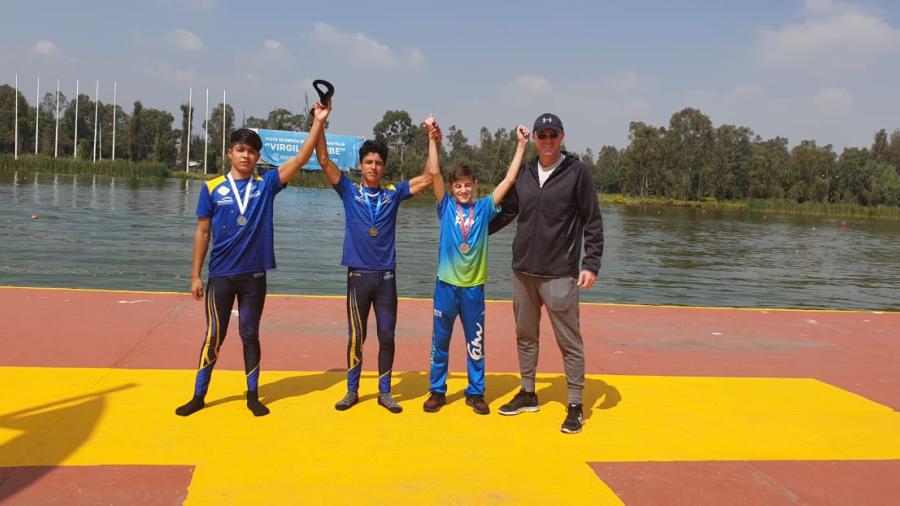 Atletas de canotaje registran destacada actuación en la Copa Federación
