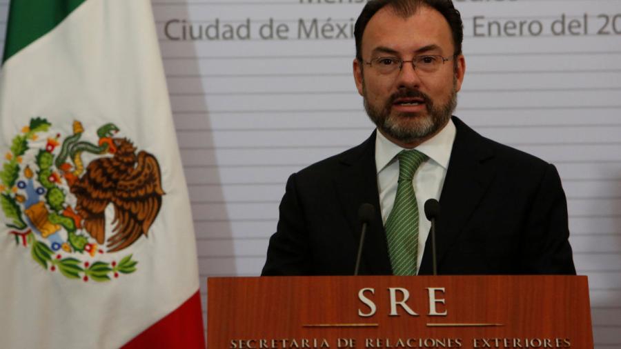 Sé aguantar críticas y caricaturas, dice Videgaray tras admitir que va a aprender a la SRE