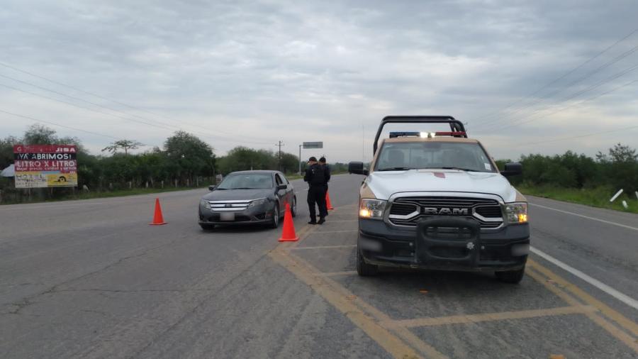 Guardia Estatal de Apoyo Carretero auxilia a viajeros y visitantes de Tamaulipas