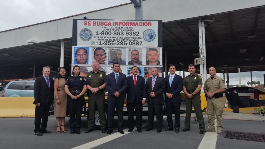 Presentan campaña entre Tamaulipas y agencias estadounidenses para detener objetivos criminales