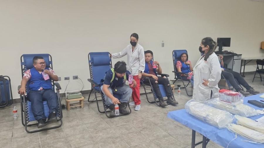 Promueve SST donaci&oacute;n altruista y voluntaria de sangre