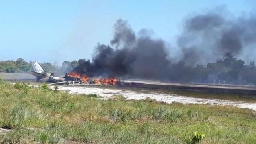 1 muerto y 9 heridos tras la caída de una aeronave en Brasil 