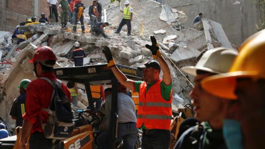 Reanudan labores de recate en CDMX