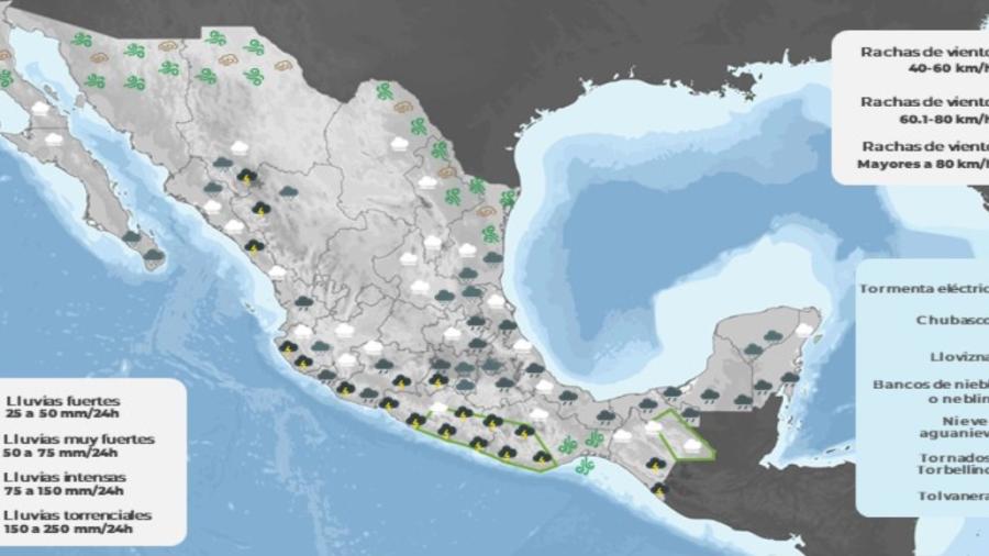 Entrará frente frío el fin de semana