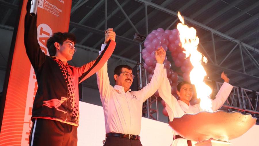 Inaugura rector Juegos Interfacultades UAT Zona Norte 2025 