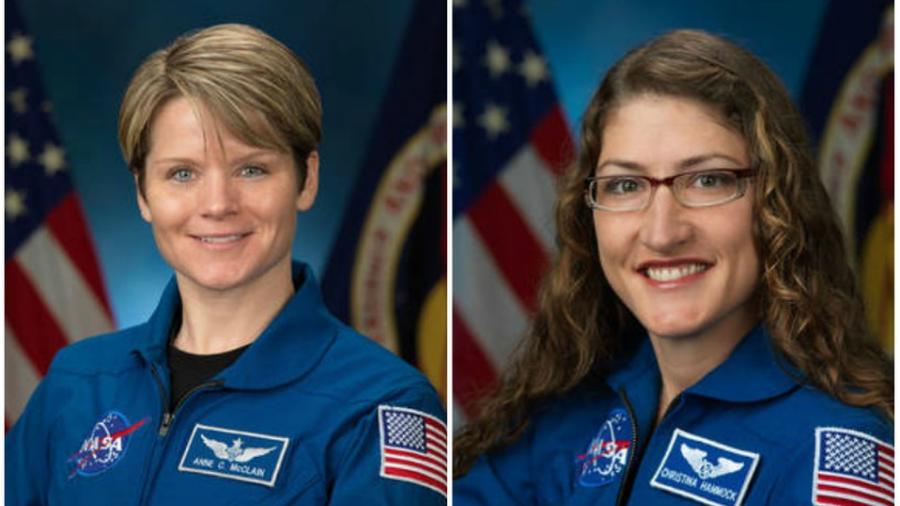 Dos mujeres para la caminata espacial por primera vez