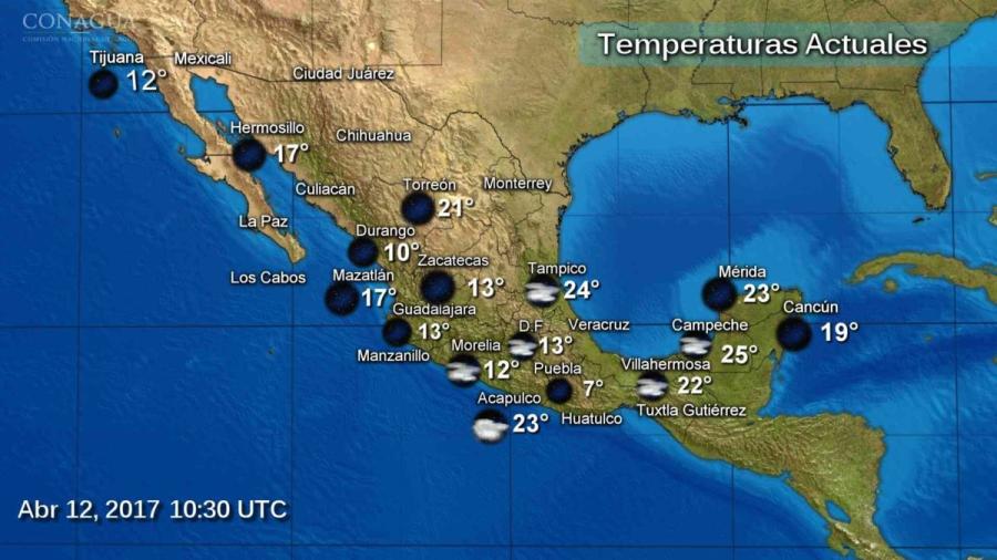 Continuarán las lluvias y el calor en gran parte del país