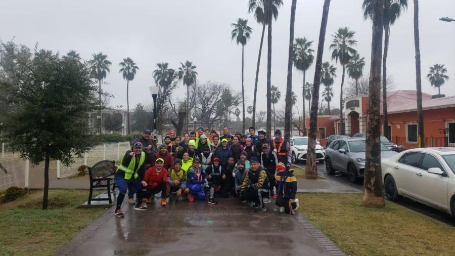 Supervisan autoridades y atletas ruta del maratón binacional