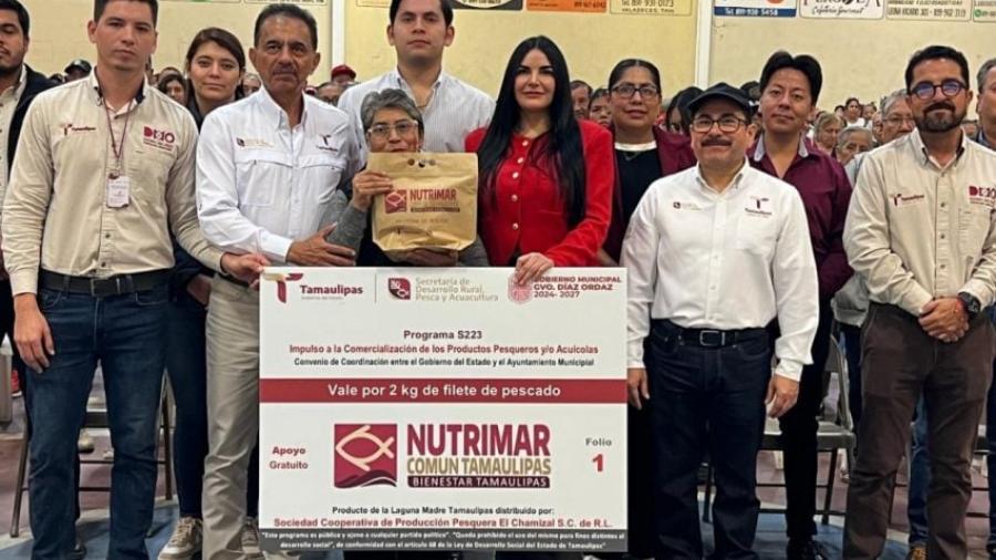 Promueve Tamaulipas consumo de productos del mar en comunidades vulnerables