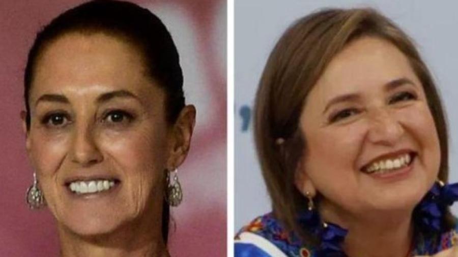 Claudia y Xóchitl aceptan seguridad militar durante giras