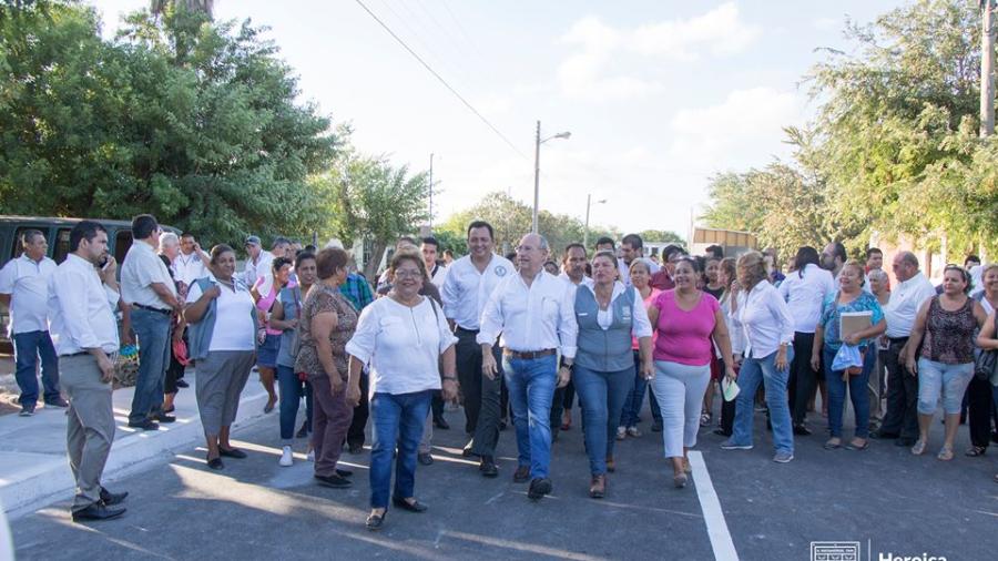 Termina obra de pavimentación