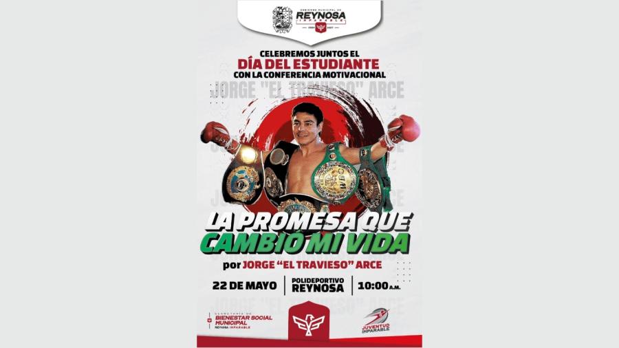 Festejará Gobierno de Carlos Peña Ortiz a los estudiantes con una Conferencia Motivacional 