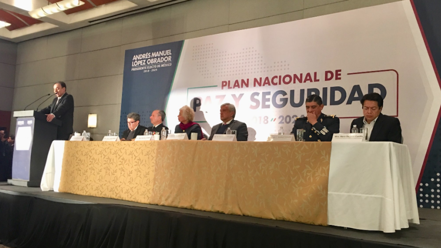 AMLO presenta Plan Nacional de Paz y Seguridad