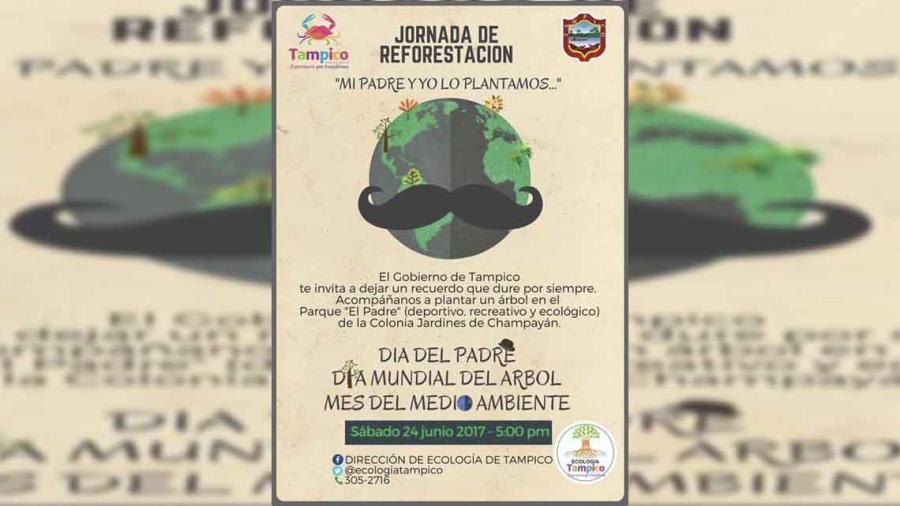Realizaran jornada de reforestación en Tampico
