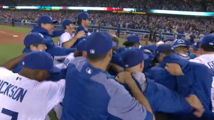 Los Dodgers ganan su quinto título divisional consecutivo