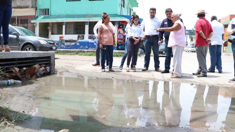 Responde gobierno de Madero a llamado de vecinos