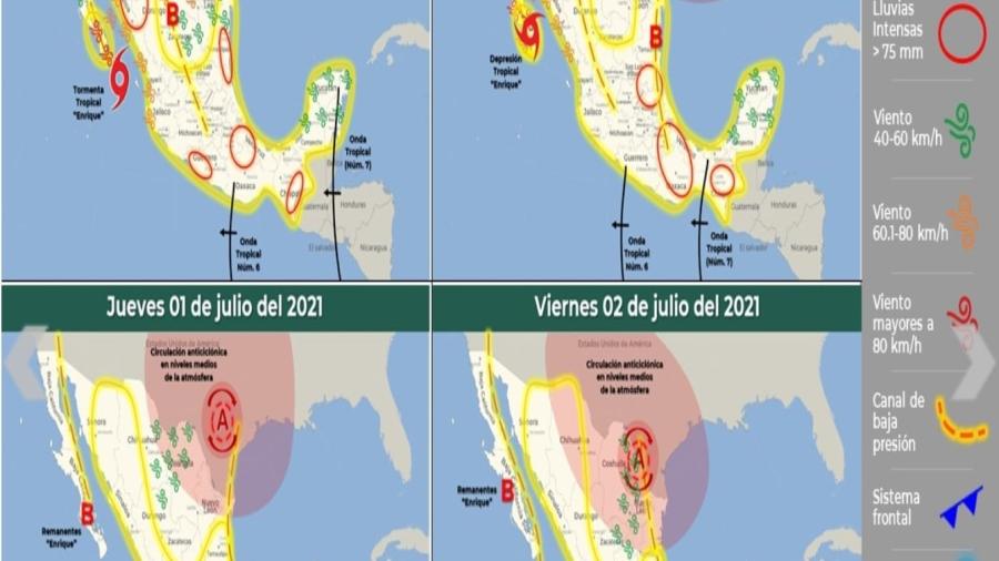 Protección Civil de Reynosa en alerta por alta probabilidad de lluvias