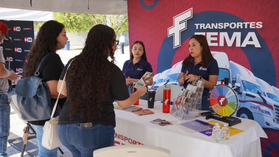 Juventudes de Nuevo Laredo encuentran oportunidades laborales en la Segunda Feria Universitaria del Empleo