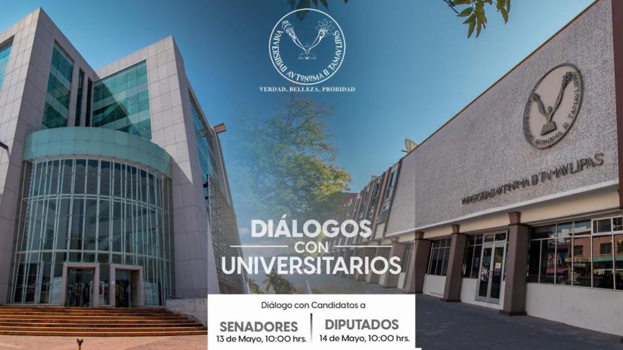 Organiza la UAT diálogos de universitarios con candidatos a senadurías y diputación federal 