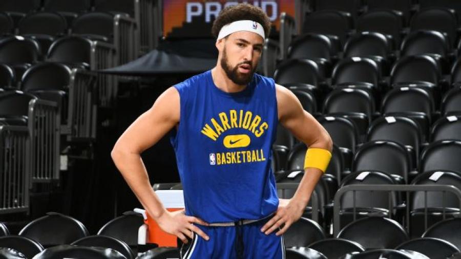 Klay Thompson podría regresar frente a los cavs el domingo