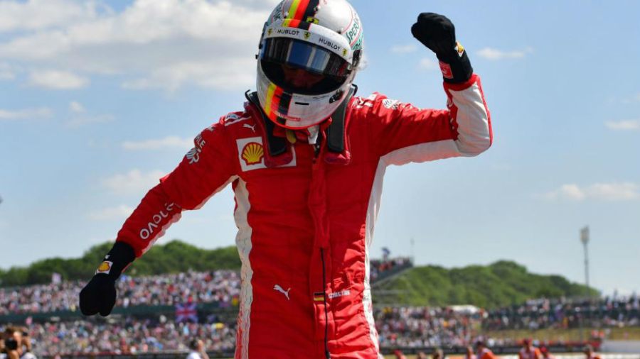 Vettel se lleva el GP de Gran Bretaña