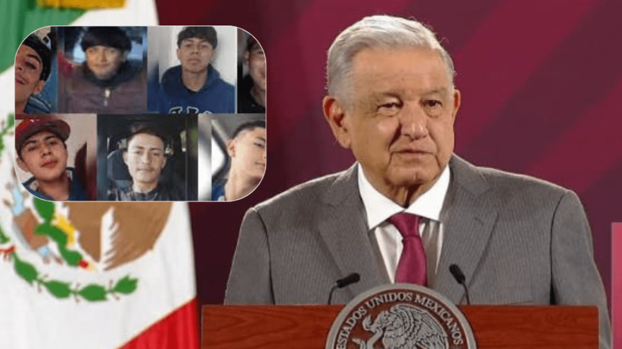 Lamenta AMLO asesinato de 6 de los 7 jóvenes en Zacatecas